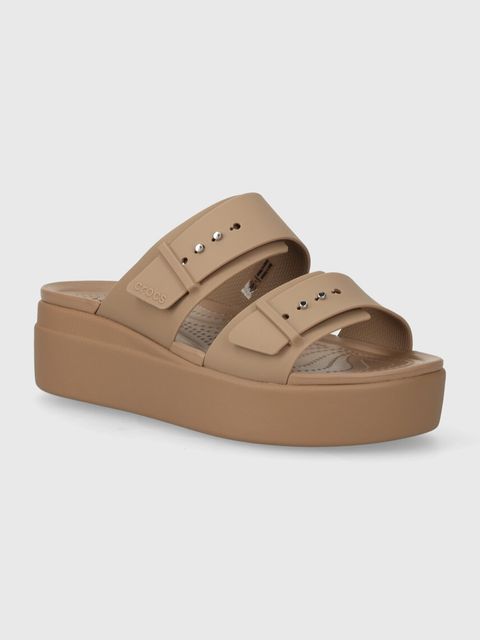 Crocs klapki Brooklyn Low Wedge Sandal - zdjęcie produktu nr 1