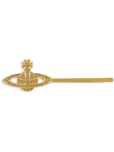 Vivienne Westwood Orb hair clip - Gold - zdjęcie produktu nr 1