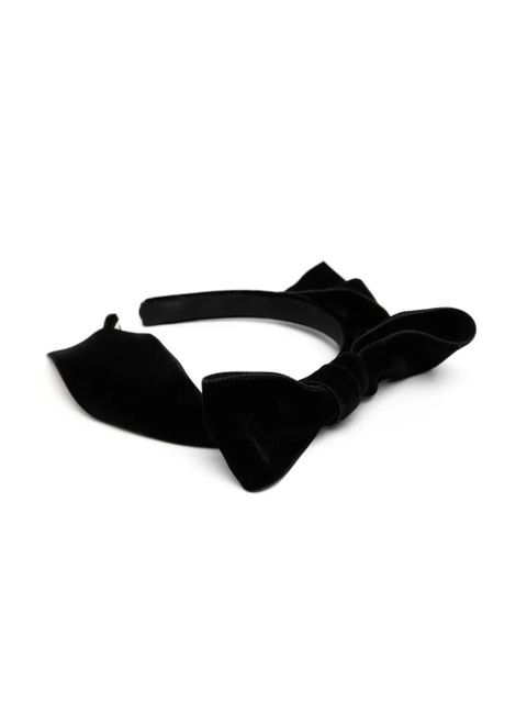 Jennifer Behr bow headband - Black - zdjęcie produktu nr 2