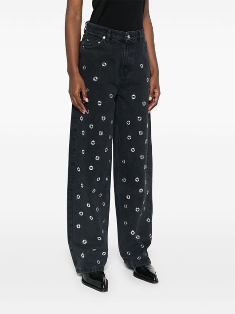 ROTATE BIRGER CHRISTENSEN high-rise jeans - Grey