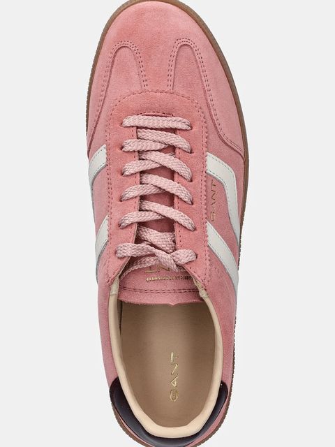 Gant sneakersy zamszowe Cuzima damskie kolor różowy 31533042