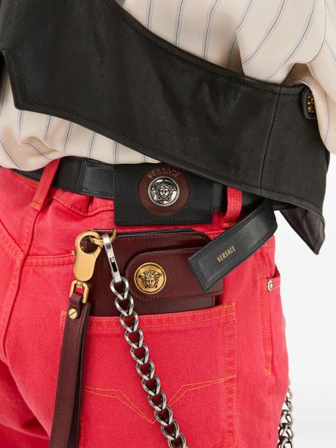 Versace straight-leg jeans - Red