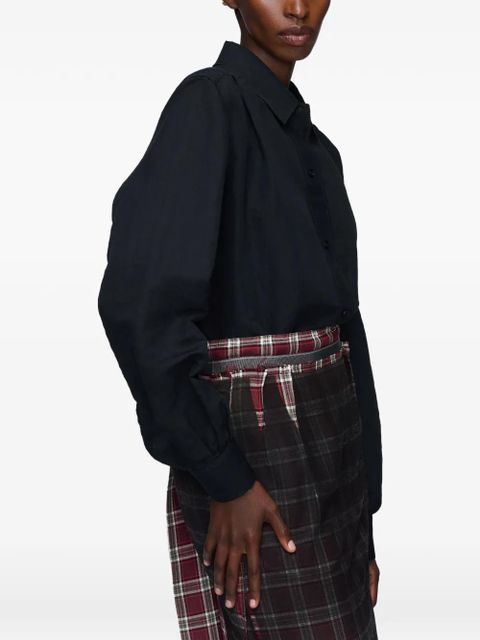 Maison Margiela long-sleeved shirt - Black