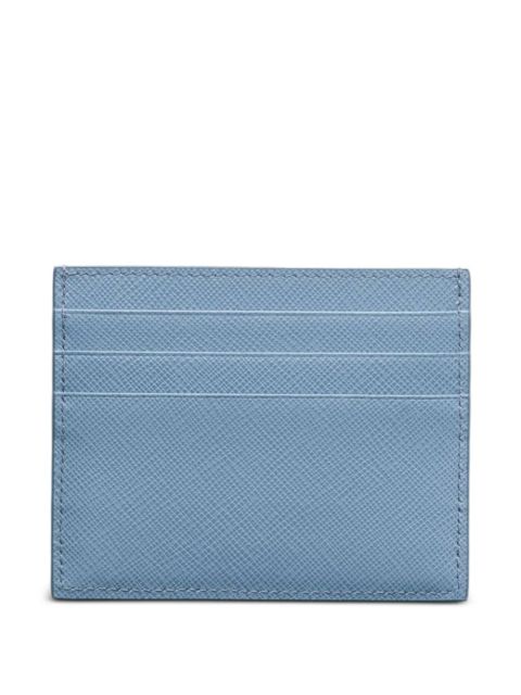 Prada textured cardholder - Blue