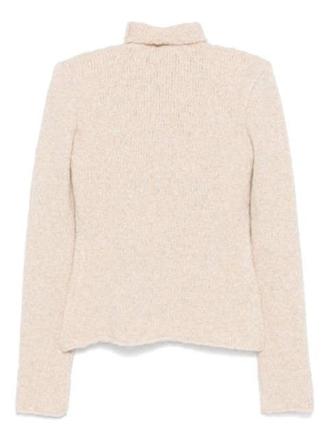 Magda Butrym turtleneck sweater - Neutrals - zdjęcie produktu nr 2