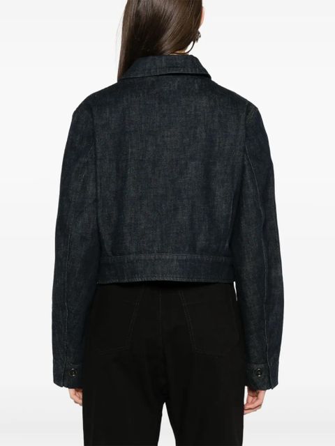 LEMAIRE Two Pocket cropped jacket - Blue