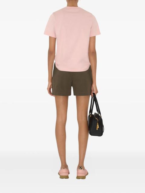 Burberry Knight stamp T-shirt - Pink