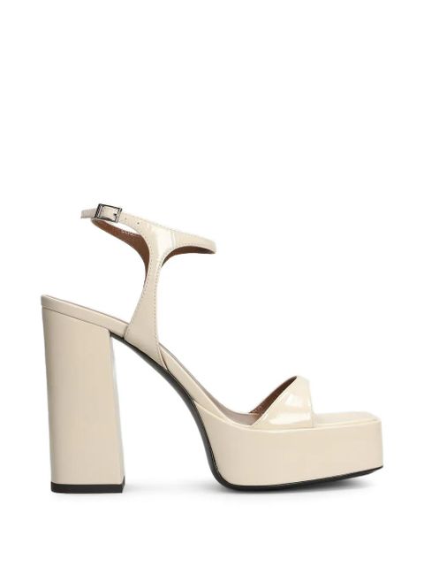 Giuseppe Zanotti Pat Platform 115 sandals - Neutrals - zdjęcie produktu nr 1