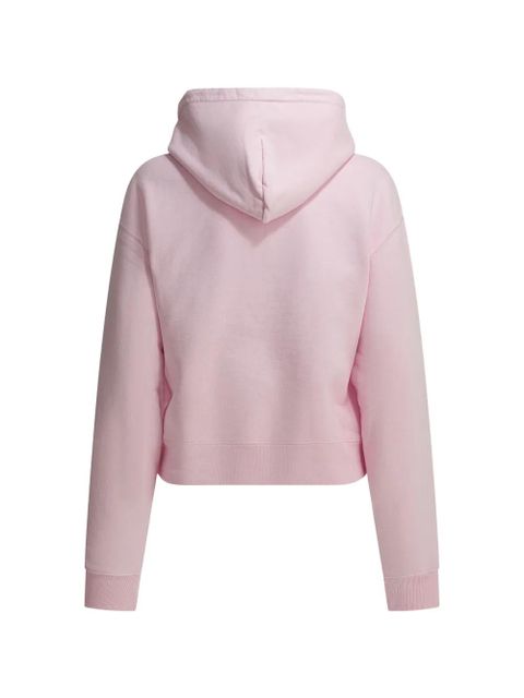 Jacquemus drawstring logo-patch hoodie - Pink - zdjęcie produktu nr 2