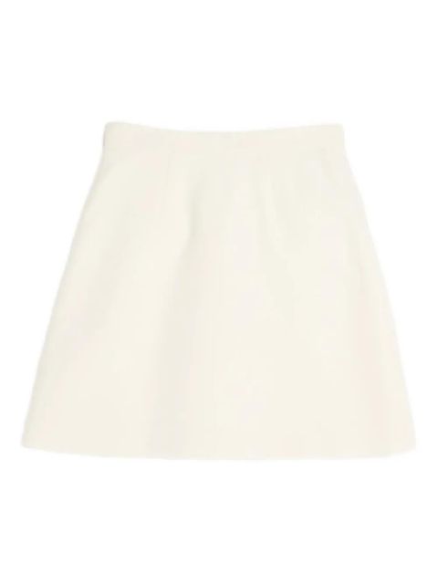 Valentino Garavani Crepe Couture mini skirt - Neutrals - zdjęcie produktu nr 1