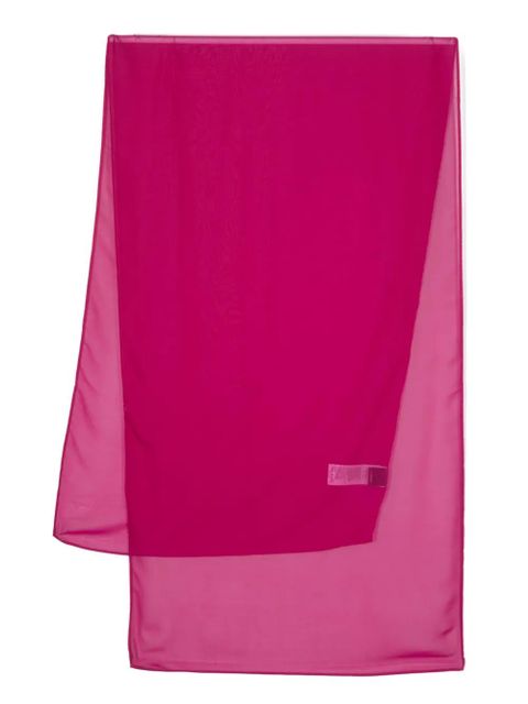 PINKO sheer rectangle-shape scarf - Purple - zdjęcie produktu nr 1