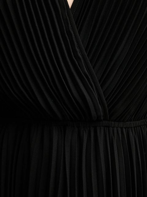 Twinset sukienka kolor czarny maxi rozkloszowana 252TP2641