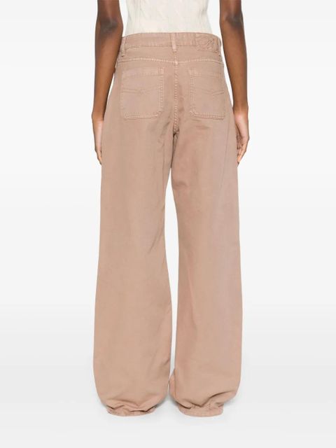 Blumarine canvas jeans - Brown