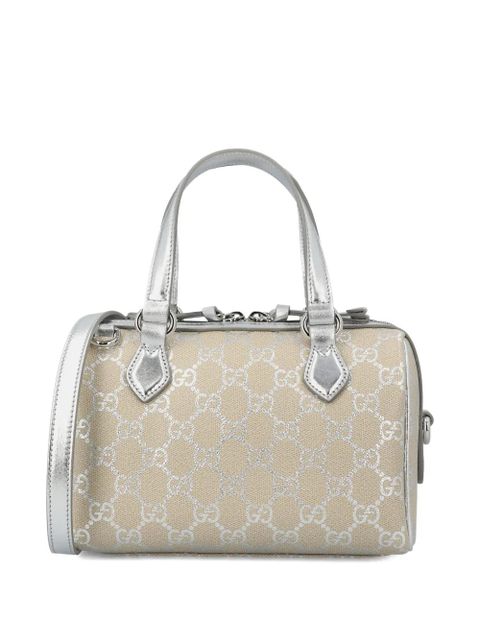Gucci small GG Emblem tote bag - Silver - zdjęcie produktu nr 1