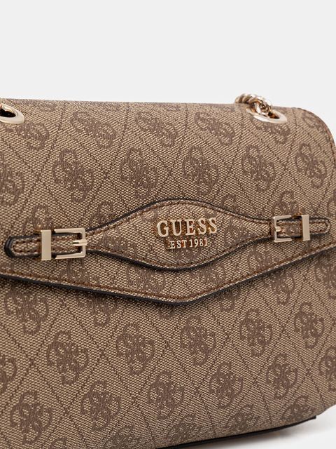 Guess torebka KATYA kolor beżowy HWSG96 52210