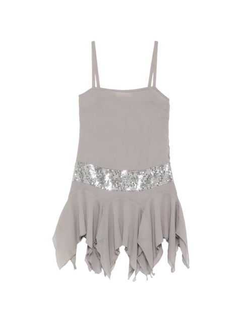 Gimaguas Leila sequin-embellishment mini dress - Grey - zdjęcie produktu nr 1
