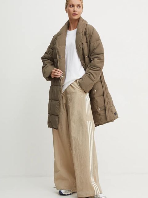 Didriksons kurtka DINA damska kolor zielony zimowa 505398