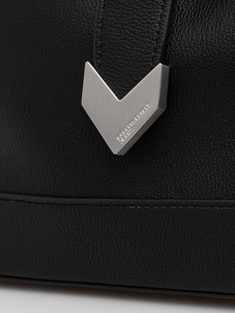 Karl Lagerfeld Jeans plecak damski kolor czarny duży gładki A4W30141