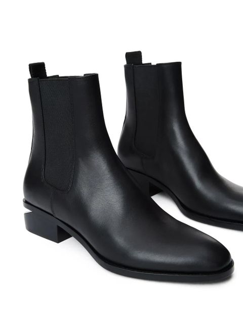 Alexander Wang 35mm Kanel leather Chelsea boots - Black - zdjęcie produktu nr 2