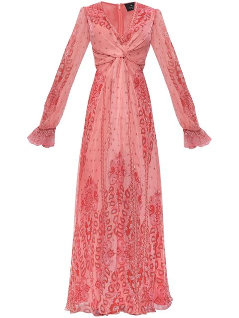 ETRO printed maxi dress - Pink - zdjęcie produktu nr 1