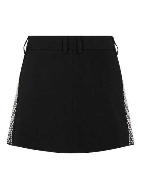 Rabanne embroidered grain de poudre mini skirt - Black - zdjęcie produktu nr 2