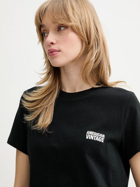 American Vintage t-shirt bawełniany