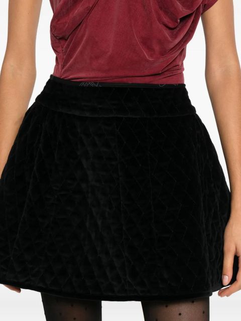 Vivienne Westwood quilted skirt - Black
