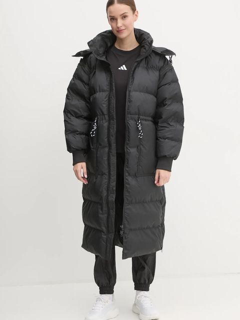 adidas by Stella McCartney kurtka damska kolor czarny zimowa IX3081