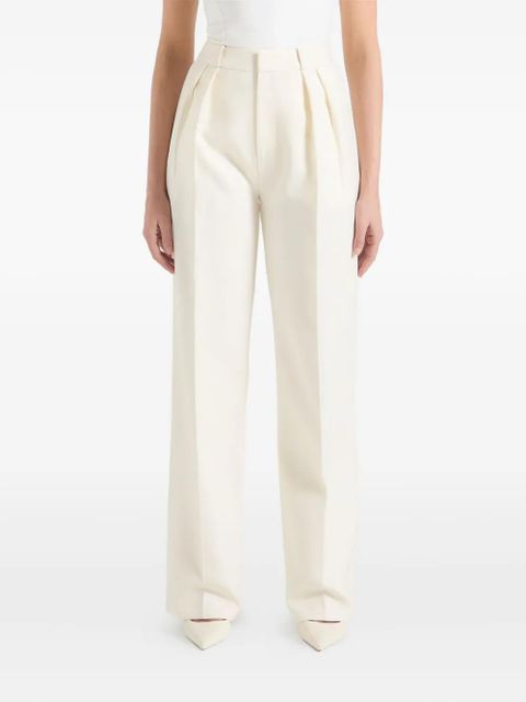 Manière De Voir Julie twin-pleated tailored trousers - Neutrals - zdjęcie produktu nr 1