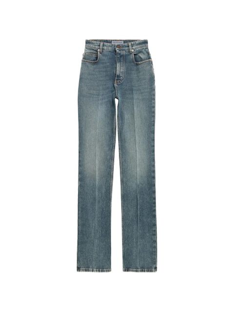 Balenciaga pressed-crease jeans - Blue - zdjęcie produktu nr 1