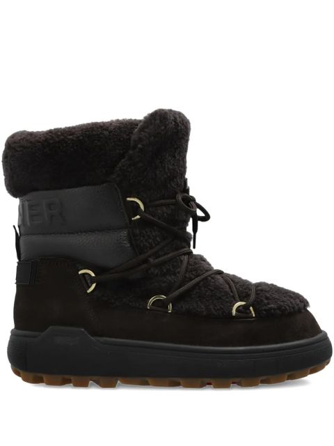 BOGNER lace-up shearling boots - Brown - zdjęcie produktu nr 1