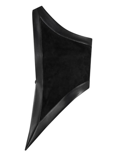 Manière De Voir asymmetric backless top - Black - zdjęcie produktu nr 1