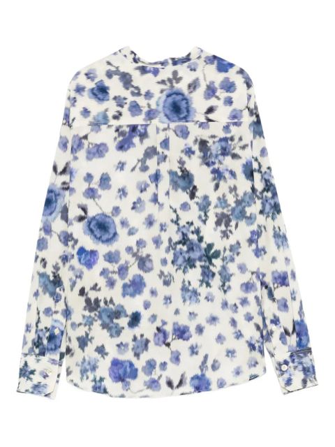 ISABEL MARANT Rusak floral shirt - White