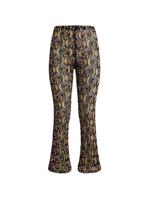 ETRO lace bead sequin trousers - Black - zdjęcie produktu nr 1