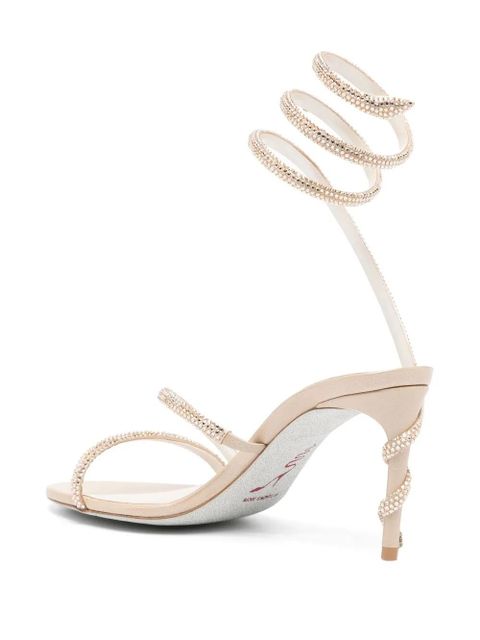 René Caovilla Margot 80mm sandals - Brown - zdjęcie produktu nr 2