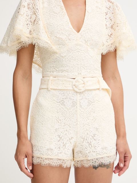 Twinset szorty eleganckie damskie koronkowe - zdjęcie produktu nr 1