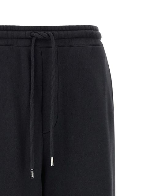 Jacquemus logo-patch track pants - Black