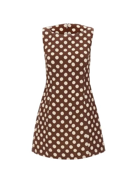 Faithfull the Brand Lydie mini dress - Brown - zdjęcie produktu nr 1