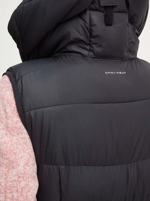 Columbia bezrękawnik Pike Lake Ins II damski kolor czarny zimowy