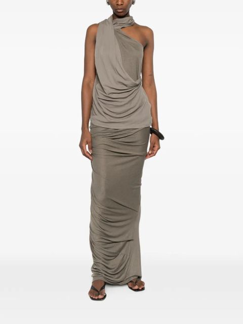 ENTIRE STUDIOS sleeveless draped-design top - Neutrals