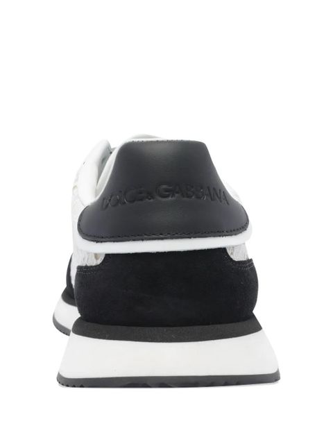 Dolce & Gabbana logo-patch sneakers - Black