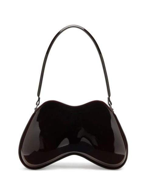 Diesel Double D rigid shoulder bag - Brown