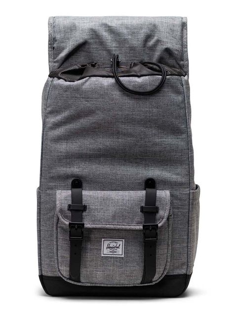 Herschel Plecak Little America™ Mid kolor szary duży wzorzysty