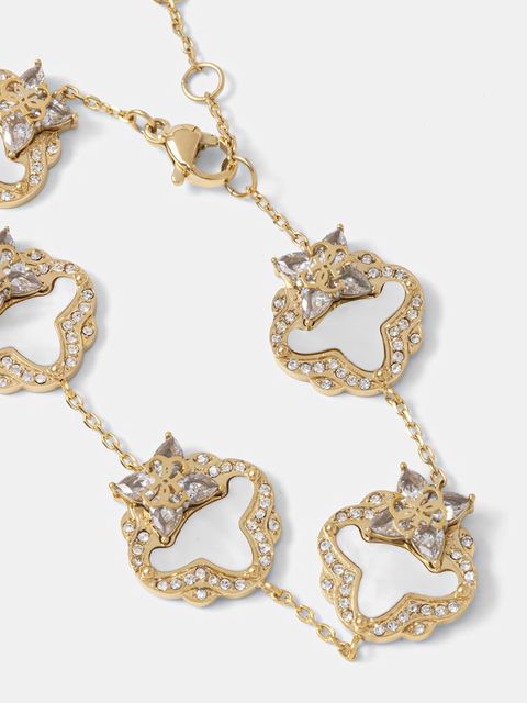 Guess bransoletka damska ze stali nierdzewnej WILD FLOWER - zdjęcie produktu nr 1