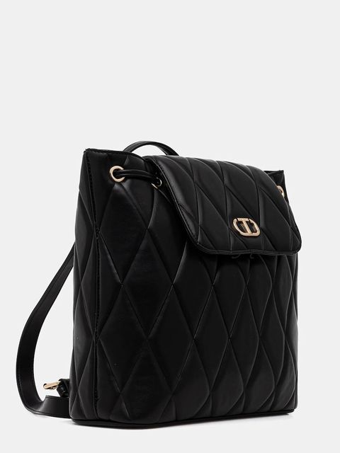 Twinset plecak damski kolor czarny duży gładki 252TB7055 - zdjęcie produktu nr 2