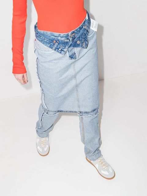 Maison Margiela leather sneakers - White - zdjęcie produktu nr 2