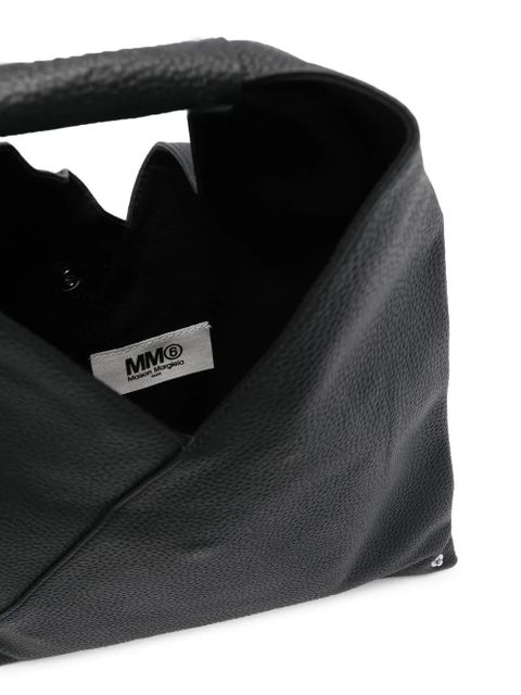 MM6 Maison Margiela Japanese leather tote bag - Black