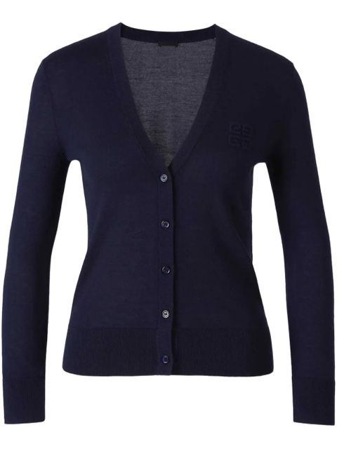 Givenchy V-neck button-up cardigan - Blue - zdjęcie produktu nr 1
