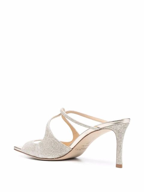 Jimmy Choo 75mm Anise sandals - Gold