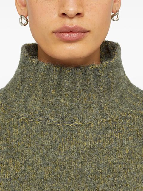 Jil Sander high-neck jumper - Grey